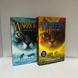 Warriors The Broken Code Book Set of 2